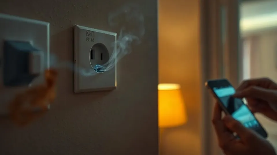 Burning Smell, Sparking or Buzzing From a Socket or Fuse Box